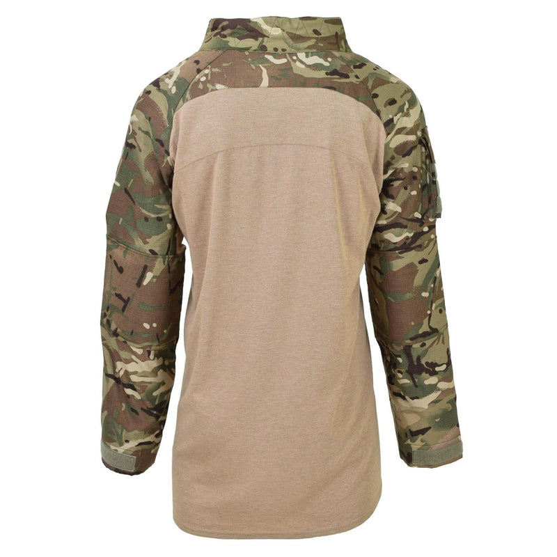 Camicie da combattimento originale dell'esercito britannico MTP multicam ubac hot weather nuovo