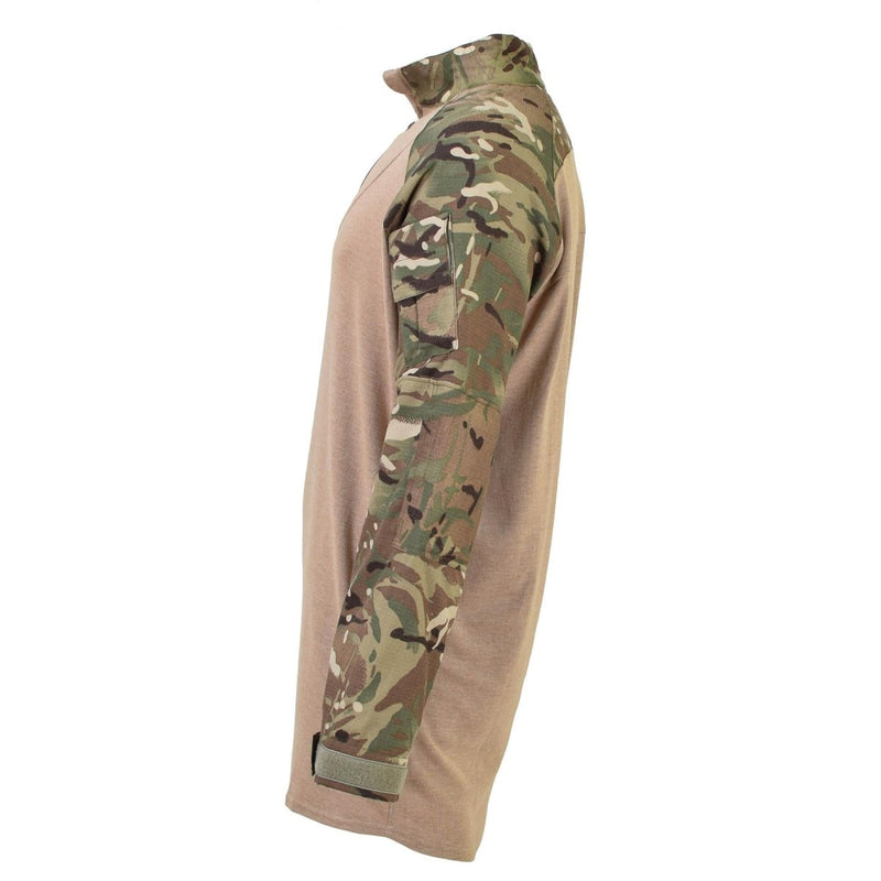 Camicie da combattimento originale dell'esercito britannico MTP multicam ubac hot weather nuovo