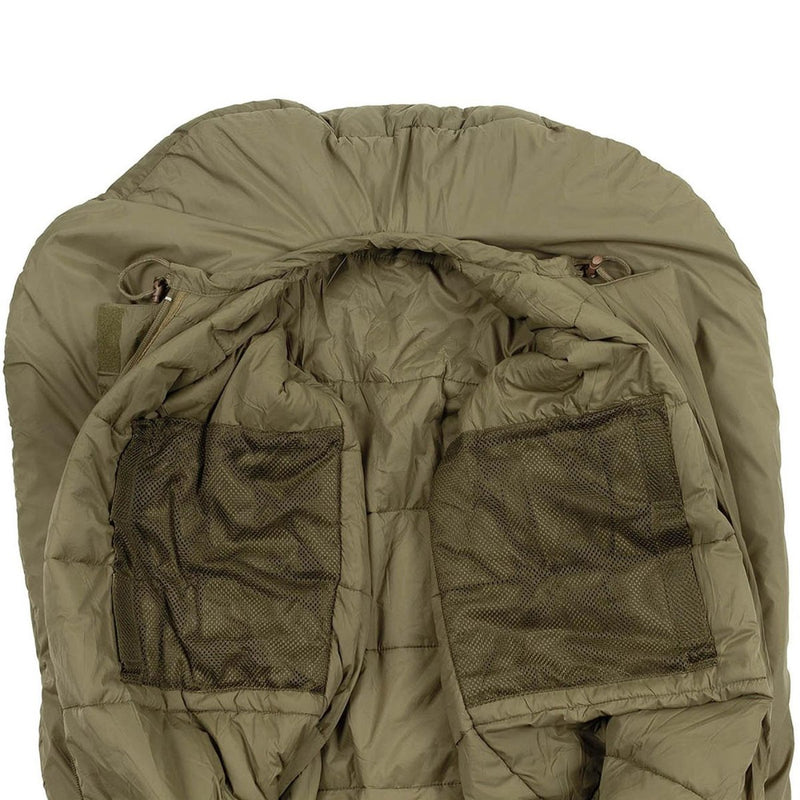 Comfort originale di compressione del sacco militare britannico del sacco militare -15 ° C oliva