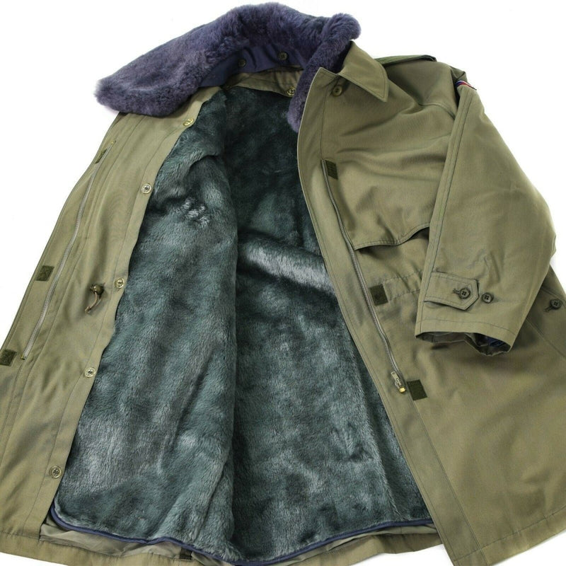 Original Ceca Army Field Parka M85 ESERCITÀ ESERCITÀ Giacca inverno Olive Wining Nuovo