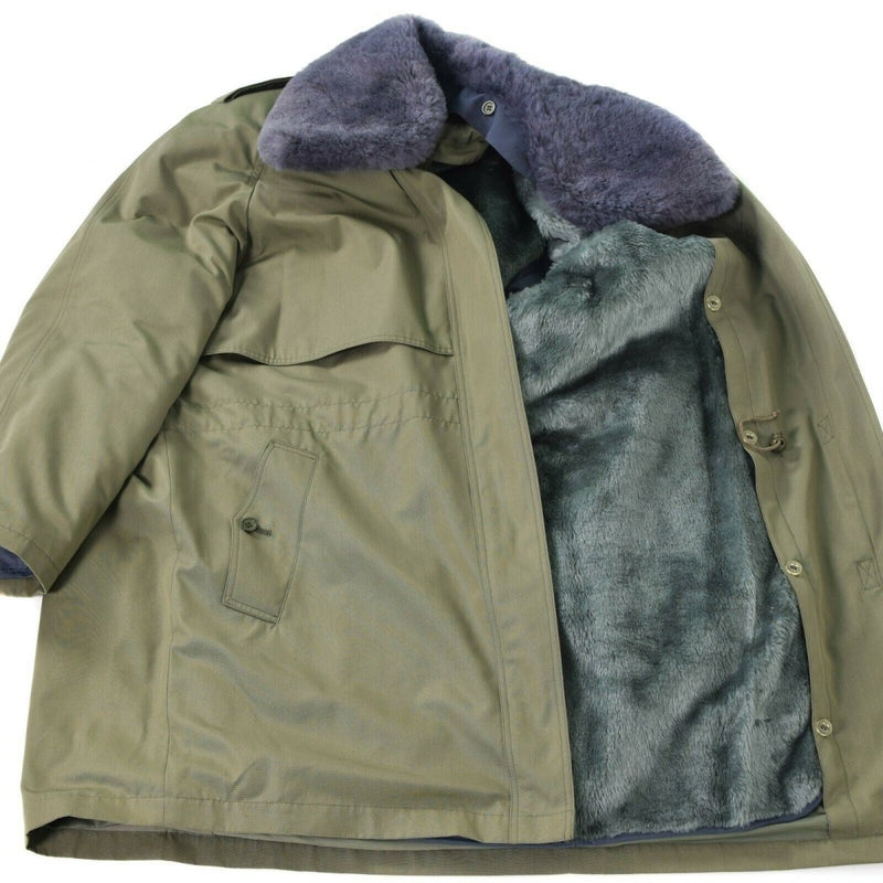 Original Ceca Army Field Parka M85 ESERCITÀ ESERCITÀ Giacca inverno Olive Wining Nuovo