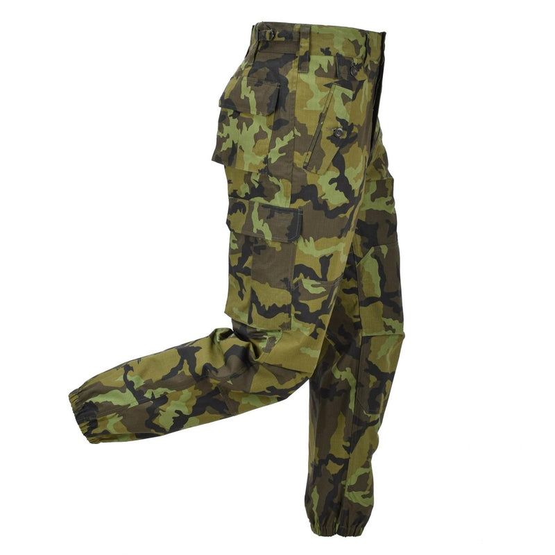 Pantaloni di campo militari cechi originali M95 Ripstop Grandi tasche VIZOR 95 CAMO