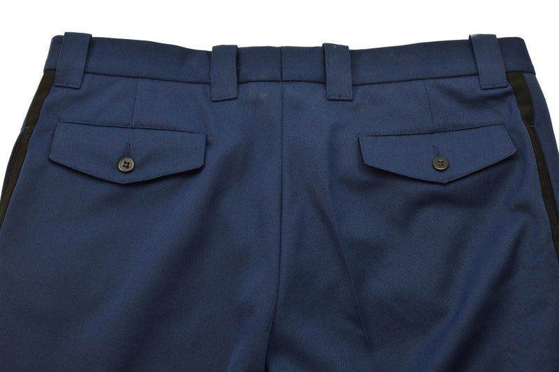 Pantaloni militari olandesi originali uomini uomini con taglio a mosca zip