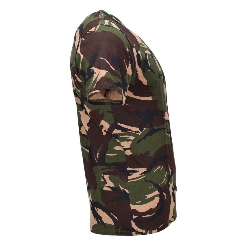 Maglietta militare olandese originale Leggero maniche corte di bosco camuffi