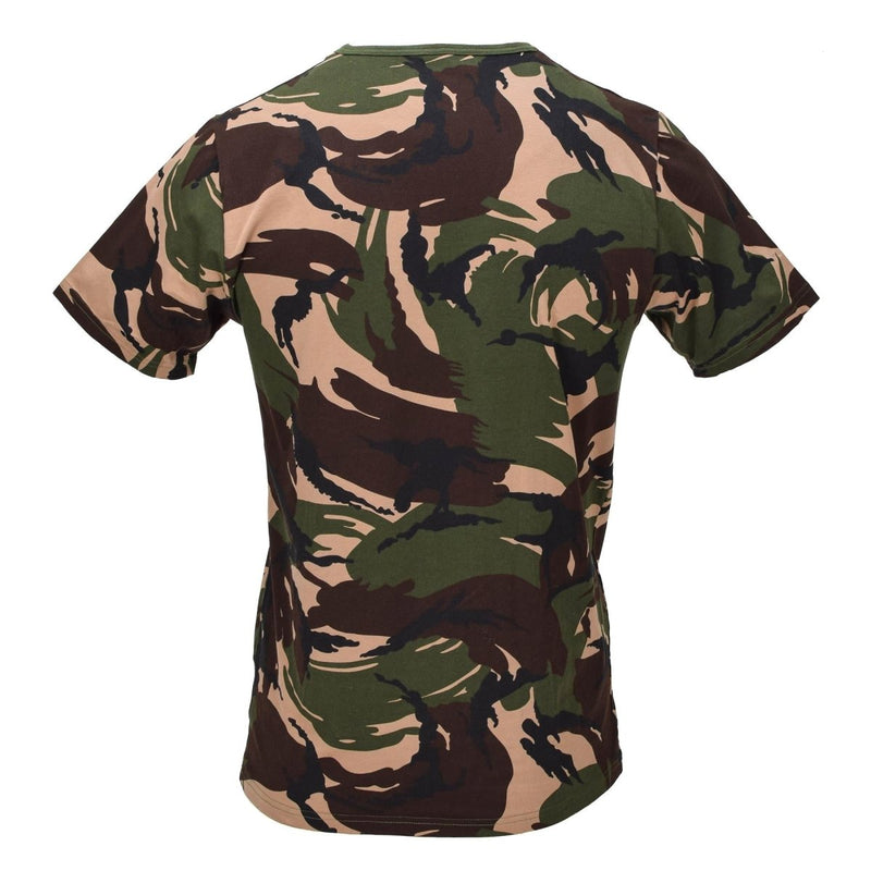 Maglietta militare olandese originale Leggero maniche corte di bosco camuffi