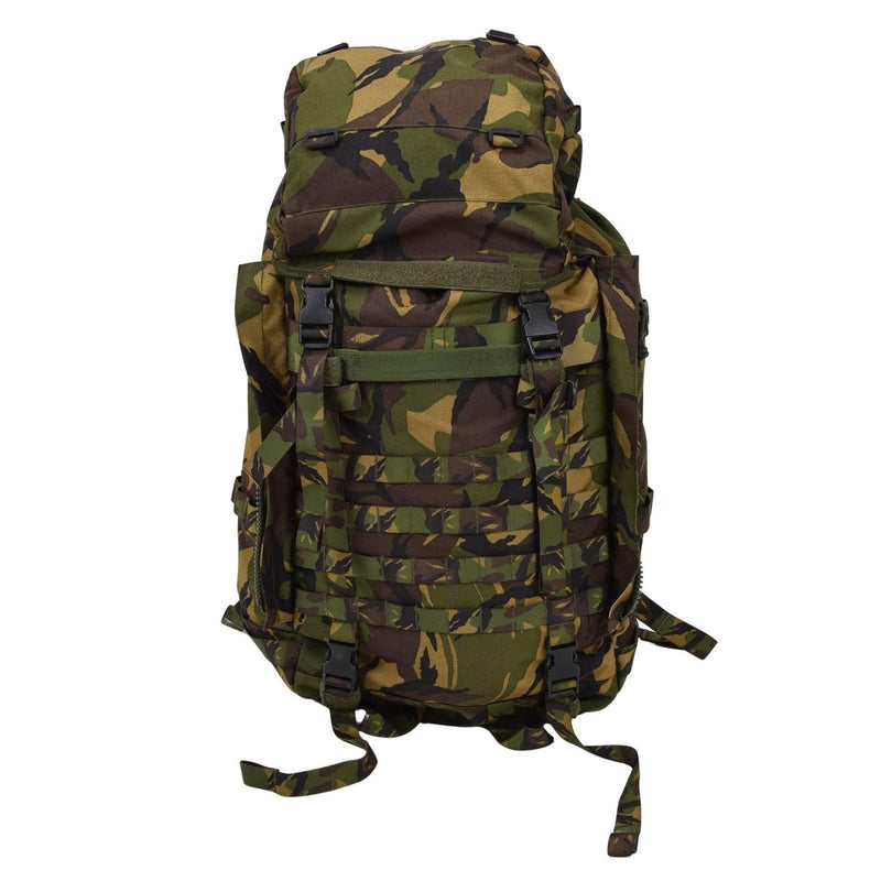 Zaino tattico militare olandese originale 60L MOLLE LOOPS DPM WOODLAND CAMO