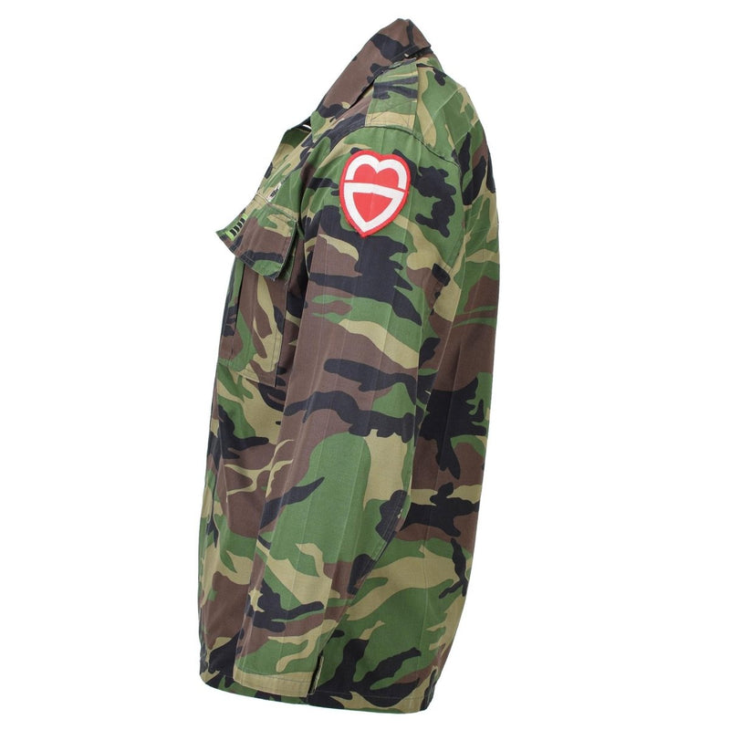 Camicie tattiche militari sudcoreane originali M90 MAMO CAMO WOODLAND