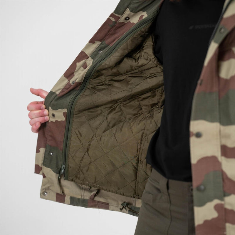 Originale camo militare turco parka resistente Ripstop W Rimovibile Finer Tactical