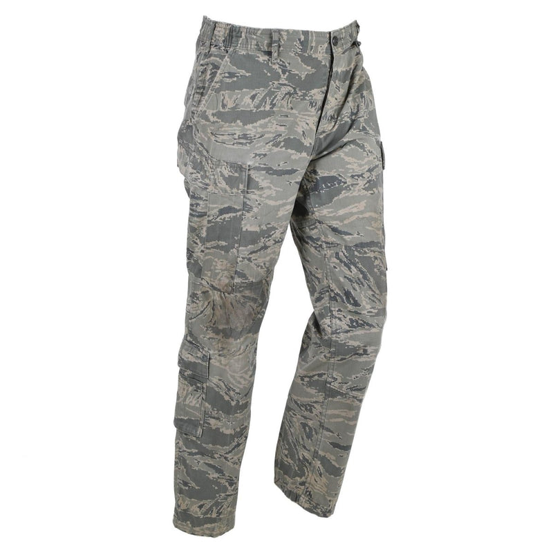 Pantaloni di campo militare degli Stati Uniti originali uomini Abu Digital Tiger Stripe Camuflage