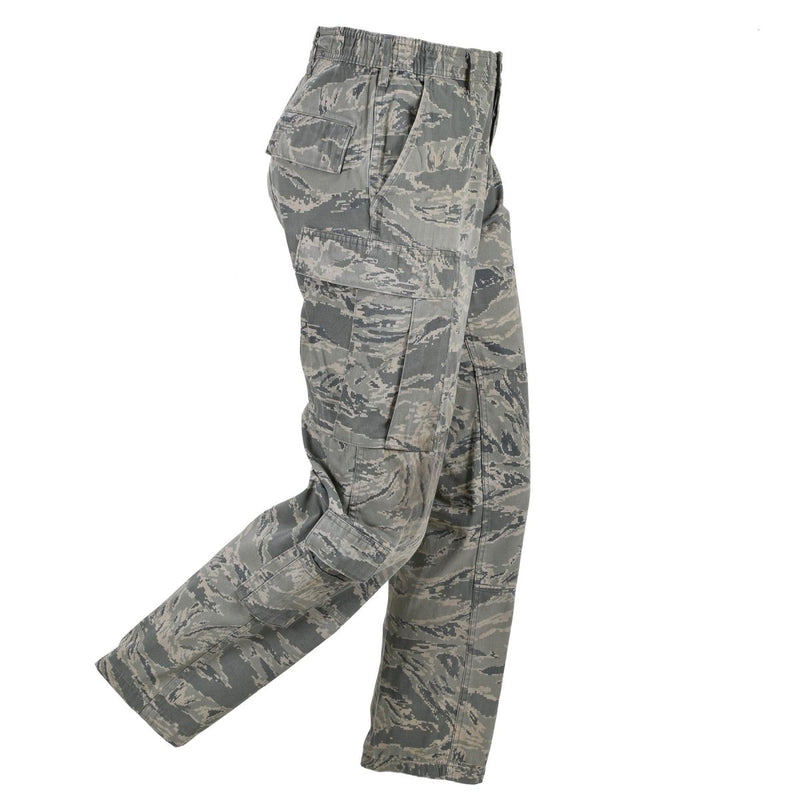 Pantaloni di campo militare degli Stati Uniti originali uomini Abu Digital Tiger Stripe Camuflage