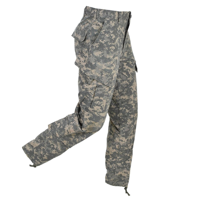 Pantaloni da campo militari statunitensi originali RIP STOP ACU Digital Tiger Stripe Camo