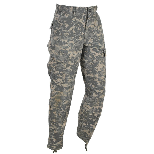 Pantaloni da campo militari statunitensi originali RIP STOP ACU Digital Tiger Stripe Camo