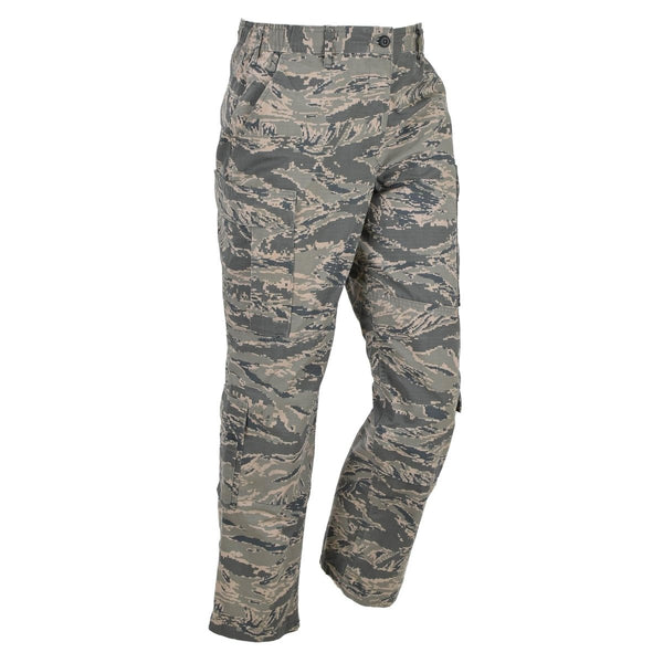 Pantaloni di campo militare degli Stati Uniti originali donne strappati stop Abu Digital Tiger Stripe Camo