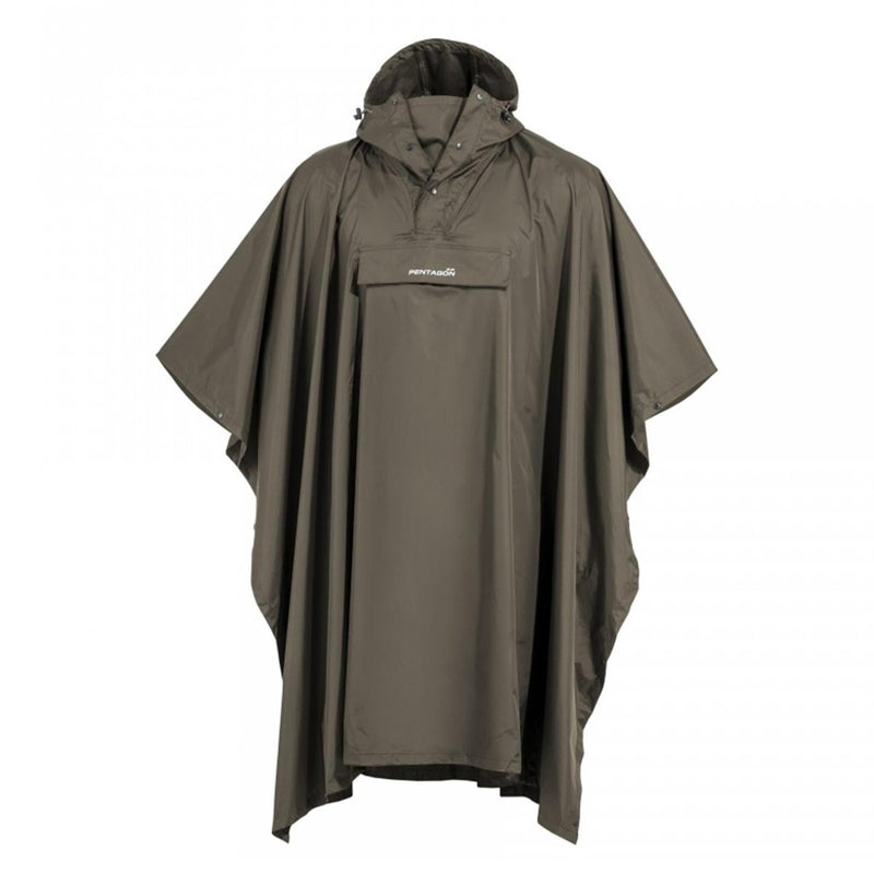 Pentagon CloudBurst Poncho Packo Dettagli riflettenti traspiranti