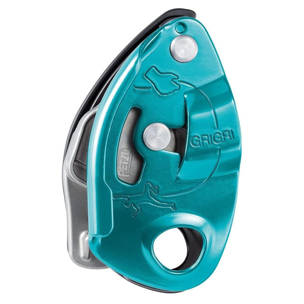 PETZL GRIRI ASSEGLIATO ASSICURA A BASSE DI RAPPIA DI BRACKE ATTREZZATURE ALLUMINIO BLU