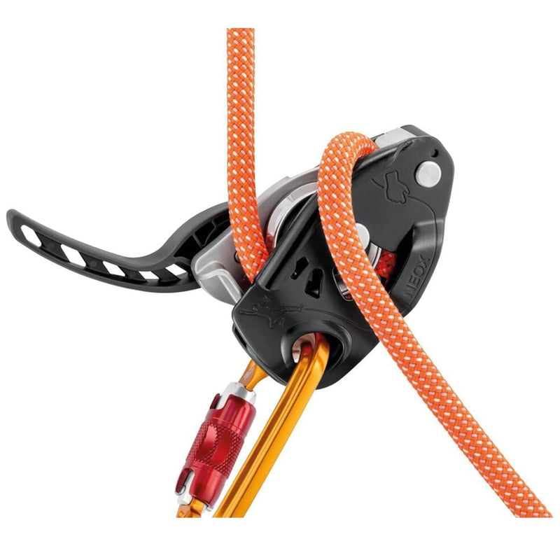 PETZL NEOX BEAY DEID DEI CONTROLLO ASSISTENZA ASSISTENZA A CAMPA CARCHE DI BLACK