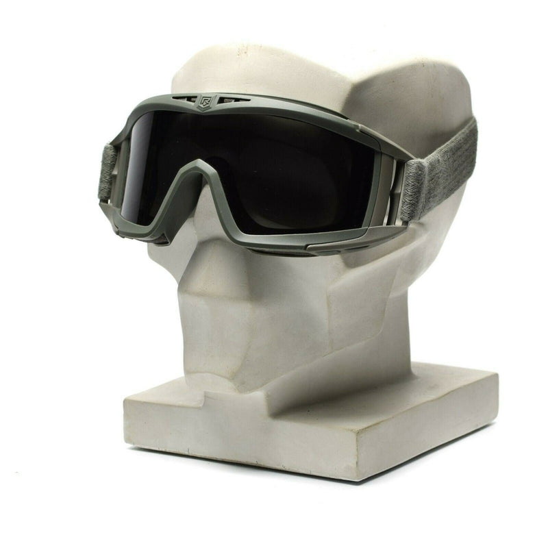 Revisione Desert Locust Goggles Emissione militare balistica Apel Eyewear Fogliame