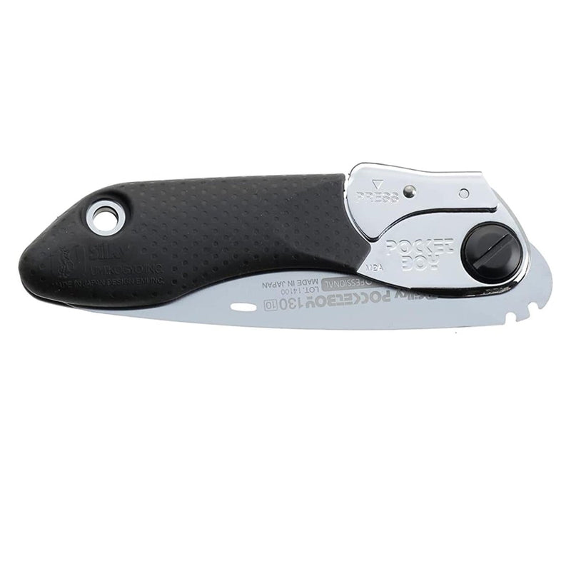 Silky PocketBoy 130-10 Compact Folding Saw Bushcraft in acciaio inossidabile in acciaio