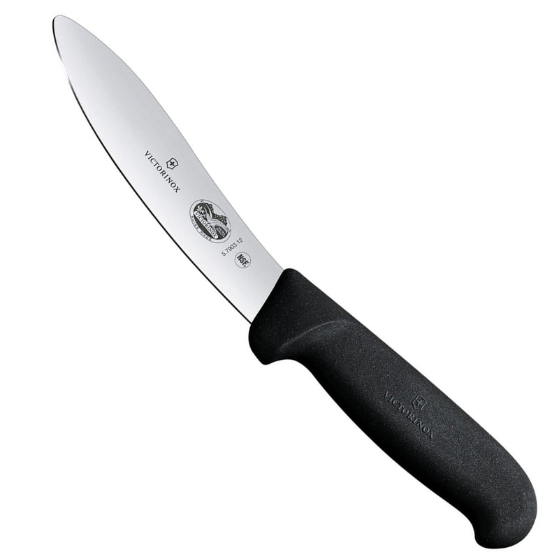 Victorinox Fibrox Fibrox fisso per mezzano fisso in acciaio inossidabile manico TPE nero