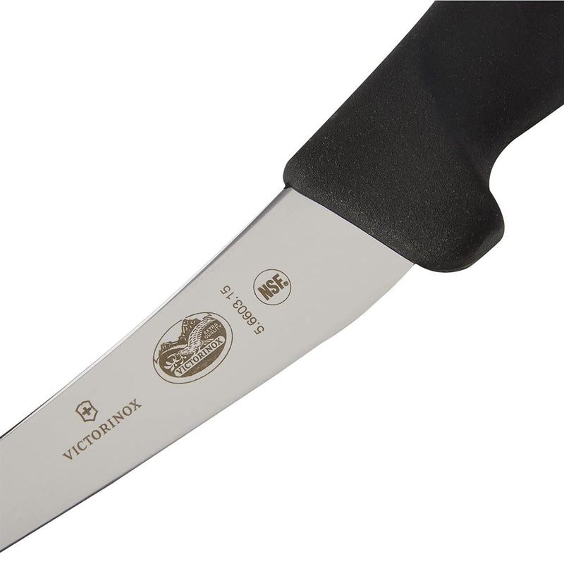 Victorinox Flexible Disputing Knife in acciaio inossidabile Blade Black Hand