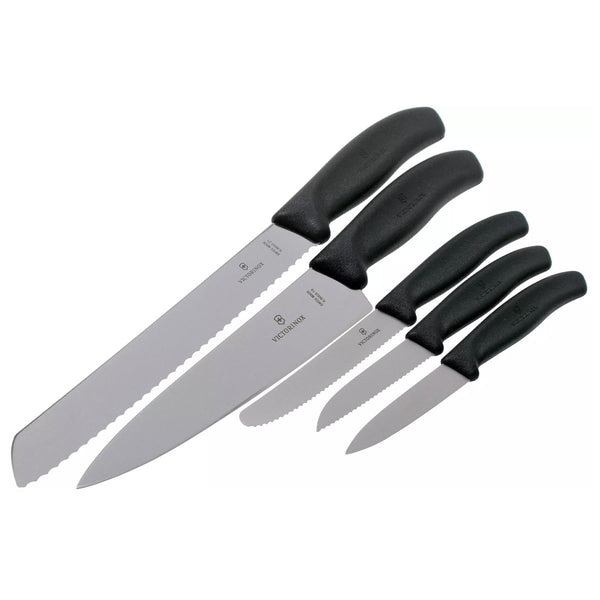 Victorinox Swiss Classic da cucina da cucina a 5 pezzi set TPE in acciaio inossidabile