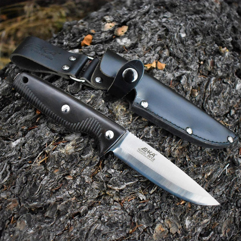 plain edge fixed blade knife