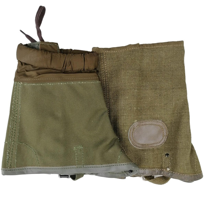 vintage canvas military gaiters