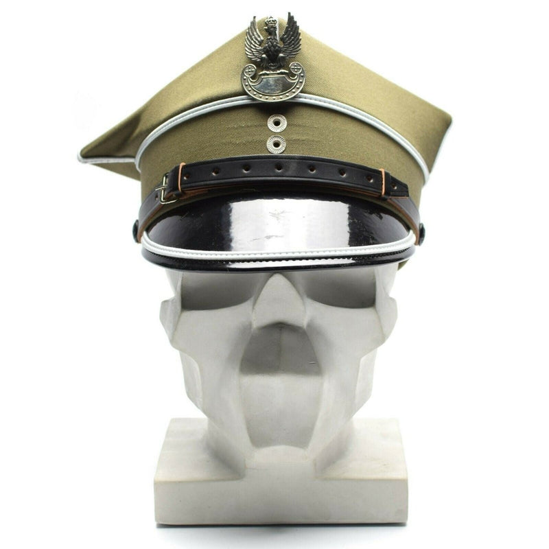 Polish military visor hat Poland army officer peaked eagle cockade