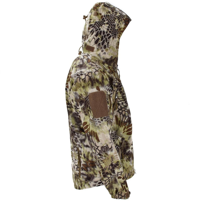 Mil-Tec Brand Jacket Waterproof Men Rain Gear MANDRA® Camo Men's wear hook and loop attachment