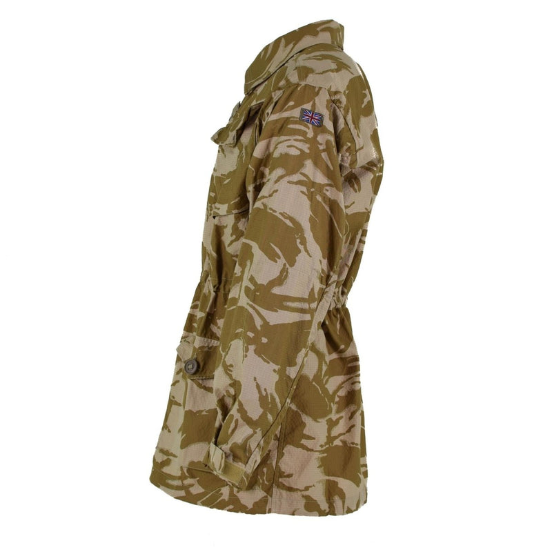 British army jacket smock desert camouflage ripstop parka