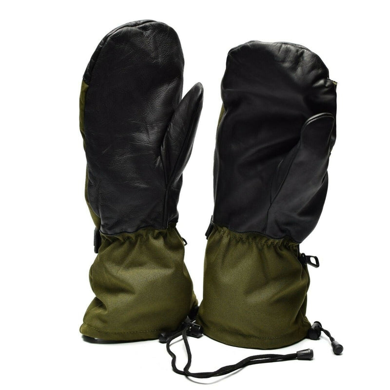 Dutch army Olive mittens Trigger finger military issue Gore-Tex gloves