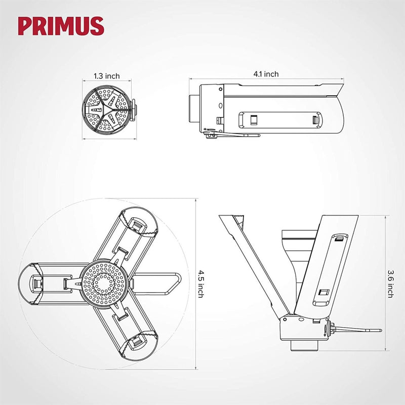 Primus Firestick Titanium lightweight hiking stove camping cooker gas burner